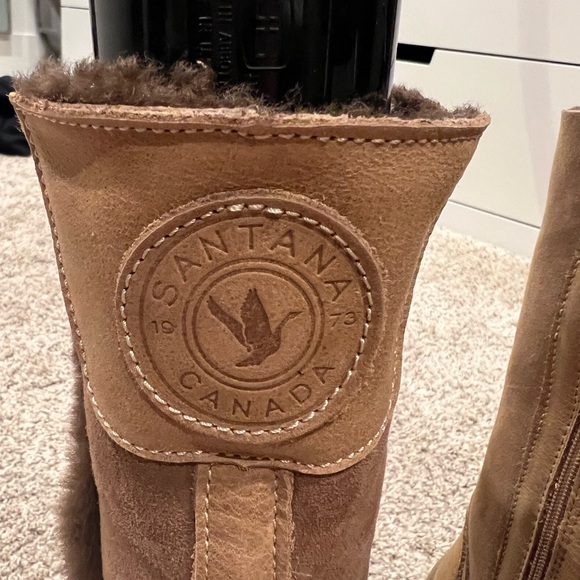 NWOT Santana Canada boots w/sheepskin lining. PLUS FREE SHIPPING - Picture 2 of 8